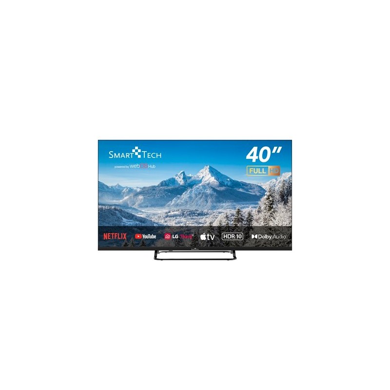 TELEVISIÓN QLED SMART TECH FHD 40  40QW01V WEBOS TV