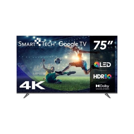 TELEVISIÓN QLED SMART TECH UHD 75  75QG03H GOOGLE TV