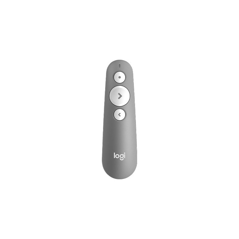 PUNTERO PROFESIONAL LOGITECH R500S WIRELESS GRIS