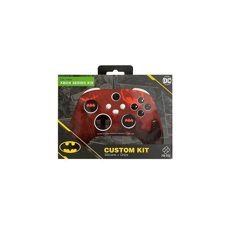 KIT FUNDA+GRIPS+PARA MANDO XBOX FR-TEC DC BATMAN