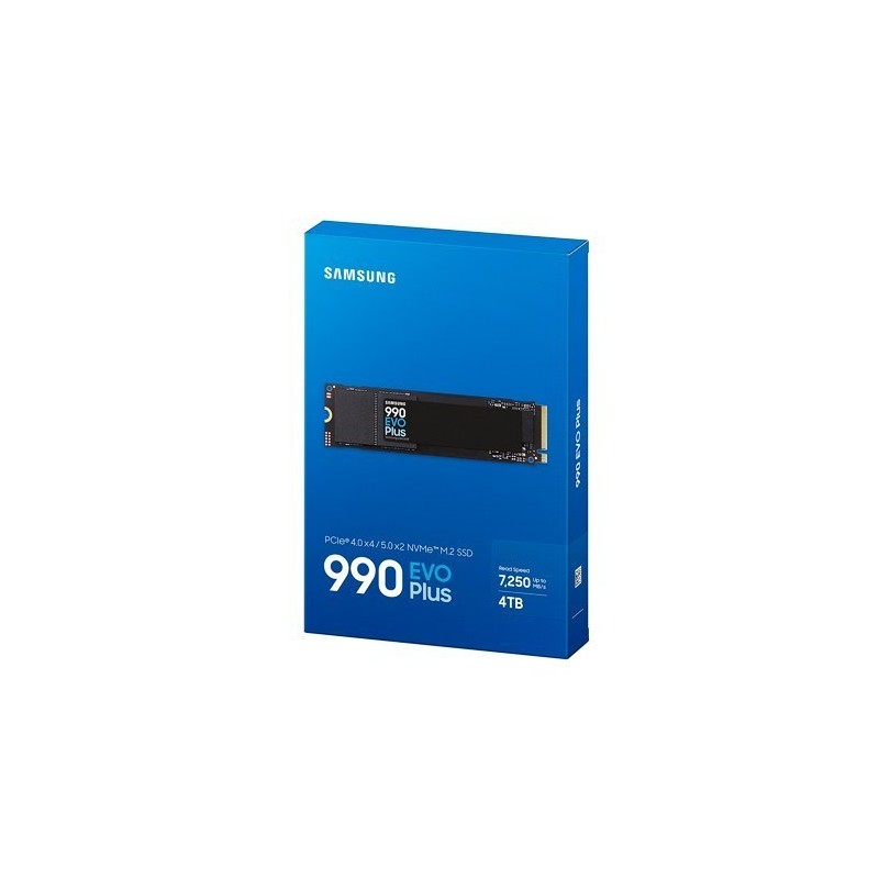 Disco SSD Samsung 990 EVO Plus 4TB- M-2 2280 PCIe 5-0- Compatible con PS5 y PC- Full Capacity