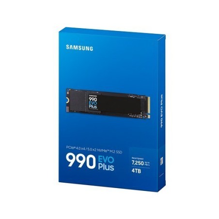 Disco SSD Samsung 990 EVO Plus 4TB- M-2 2280 PCIe 5-0- Compatible con PS5 y PC- Full Capacity