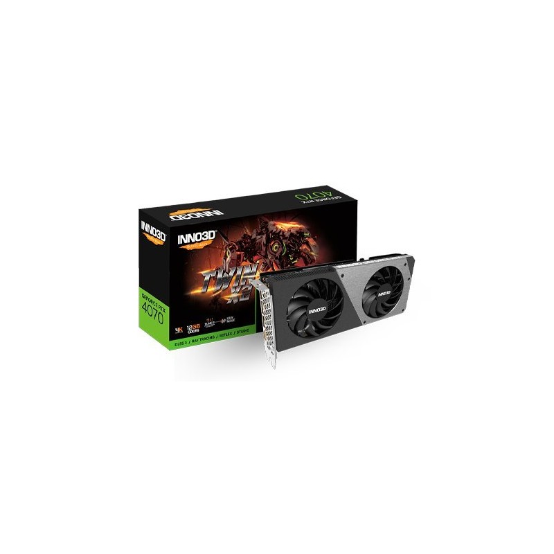 TARJETA GRÁFICA INNO3D RTX 4070 TWIN X2 12GB GDDR6