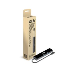 HUB USB4 CLUB3D GEN3X2 TIPO-C 6 EN 1