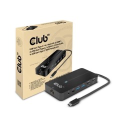 HUB USB 3-2 GEN1 CLUB3D TIPO-C 7 EN 1