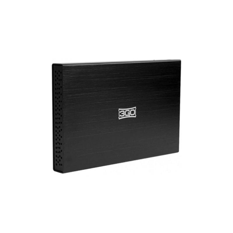 Caja Externa para Disco Duro de 2-5" 3GO HDD25BK12- USB 2-0