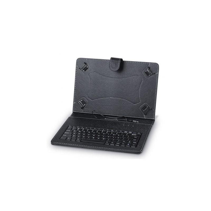 Funda con Teclado 3GO CSGT27 para Tablets de 10"- Negra