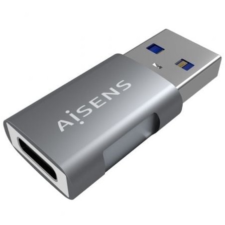 Adaptador USB 3-2 GEN2 Aisens A108-0655- USB Tipo-C Hembra - USB Macho