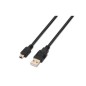 Cable USB 2-0 Aisens A101-0026- USB Macho - MiniUSB Macho- Hasta 2-5W- 60Mbps- 3m- Negro