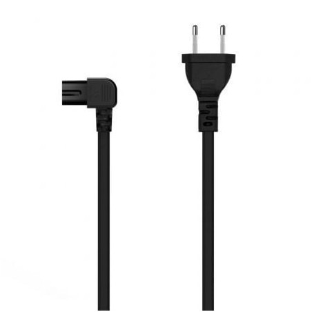 Cable Alimentación Forma 8 Aisens A132-0599- CEE7-16 Macho - C7 Hembra- Hasta 1500W- 3m- Negro