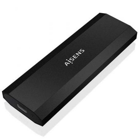 Caja Externa para Disco SSD M-2 NGFF Aisens ASM2-028B- USB 3-2- Sin tornillos