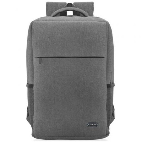 Mochila Aisens ASBG-BP081-GR para Portátiles hasta 17"- Gris