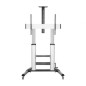 Soporte de Suelo Inclinable con Ruedas y Manivela Aisens FT100TE-125 para TV 60-100"- hasta 100kg