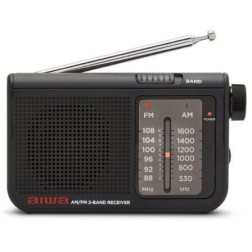 Radio Portátil Aiwa RS-55BK- Negra