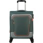 Maleta de Cabina American Tourister Pulsonic Spinner 55cm- 55x40x23cm- 4 Ruedas- Verde Bosque Oscuro