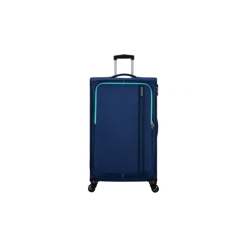 Maleta de Cabina American Tourister Sea Seeker Spinner 80cm- 80x47-5x28-5cm- 4 Ruedas- Marino Combate