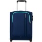 Maleta de Cabina American Tourister Sea Seeker Upright- 45x36x20cm- 2 Ruedas- Marino Combate