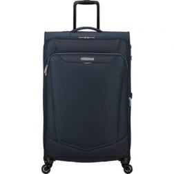 Maleta Grande American Tourister SummerRide Spinner 80cm- 80x48x30cm- 4 Ruedas- Azul Marino