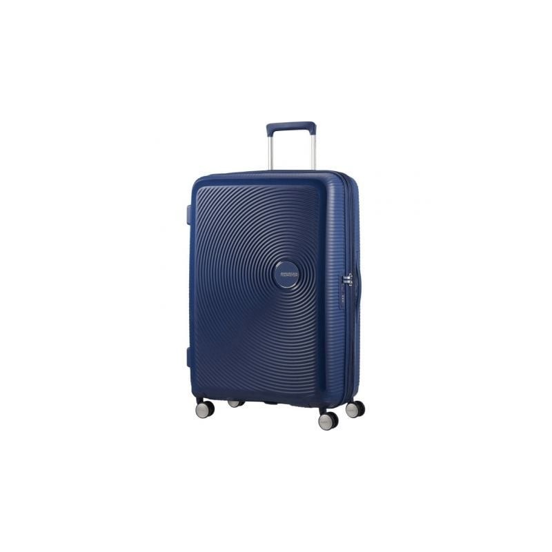 Maleta Grande American Tourister SoundBox Spinner 77cm- 77x51-5x29-5cm- 4 Ruedas- Azul Marino