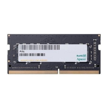 Memoria RAM Apacer ES-08G2V-GNH 8GB- DDR4- 2666MHz- 1-2V- CL19- SODIMM