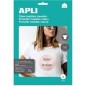 Papel Transfer Camisetas Apli 4128- DIN A4- 10 Hojas