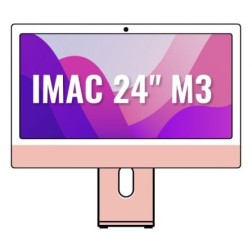 Apple iMac 24" Retina 4,5K - M3 8-Core CPU- 8Gb- 512Gb SSD- 10-Core GPU- Rosa