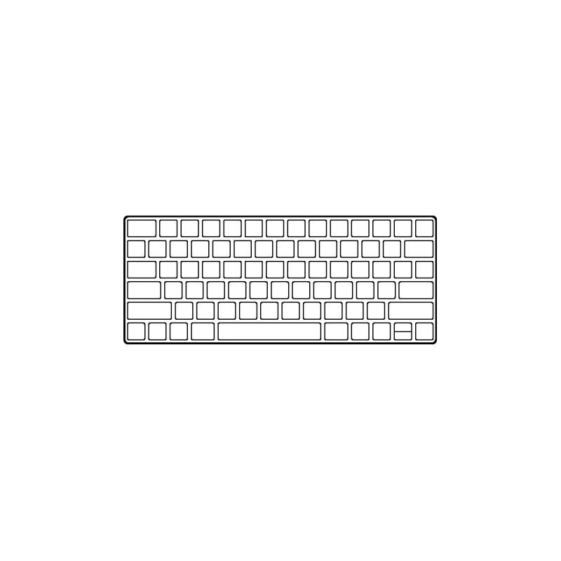 Teclado Inalámbrico Apple Magic Keyboard- USB Tipo-C- Plata