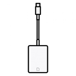 Apple Adaptador usb-c a tarjeta sd V2 MW653ZM-A