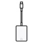 Apple Adaptador usb-c a tarjeta sd V2 MW653ZM-A