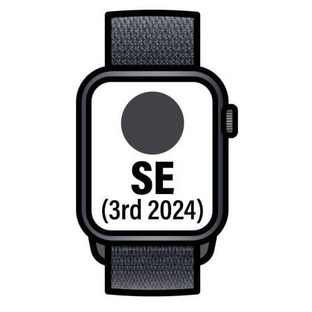 Apple Watch Series 10- GPS- 42mm- Caja de Aluminio Negro Azabache - Correa Loop Deportiva Tinta