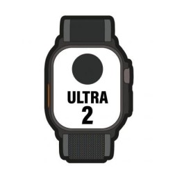 Apple Watch Ultra 2- GPS- Cellular- 49mm- Caja de Titanio Negro- Correa Loop Trail Negro M-L