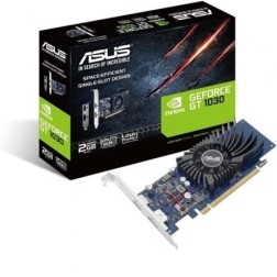 Tarjeta Gráfica Asus GeForce GT 1030- 2GB GDDR5- Compatible con Perfil Bajo