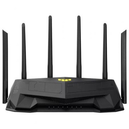 Router Gaming Inalámbrico Asus TUF AX6000- WiFi 6- 6000Mbps- 2-4GHz 5GHz- 6 Antenas- WiFi 802-11ax-ac-n-a- - n-b-g