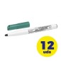 Caja de Rotuladores para Pizarra Bic Velleda 9581681- 2mm- 12 unidades- Verdes