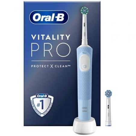 Cepillo Dental Braun Oral-B Vitality Pro- Incluye 1 Recambio- Azul