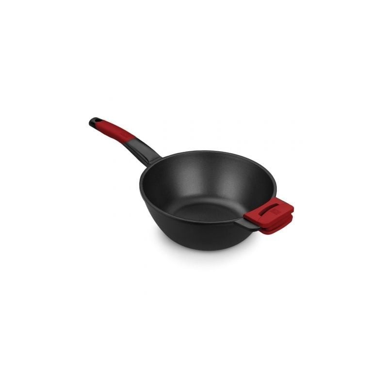 Sartén Bra Wok Premiere A412028- Ø28cm- Aluminio fundido- Apta para Inducción