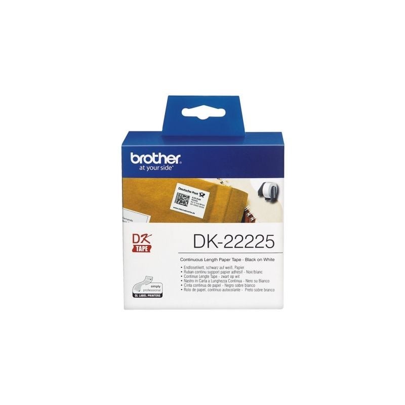 Rollo de Papel Continuo Original Brother DK-22225