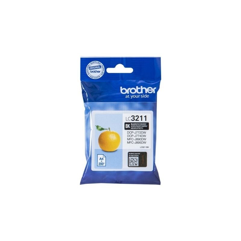 Cartucho de Tinta Original Brother LC-3211BK- Negro