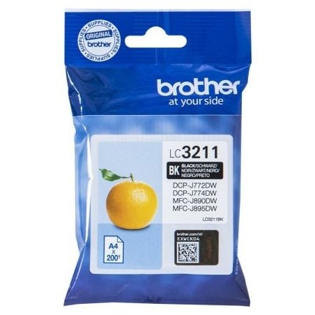 Cartucho de Tinta Original Brother LC-3211BK- Negro