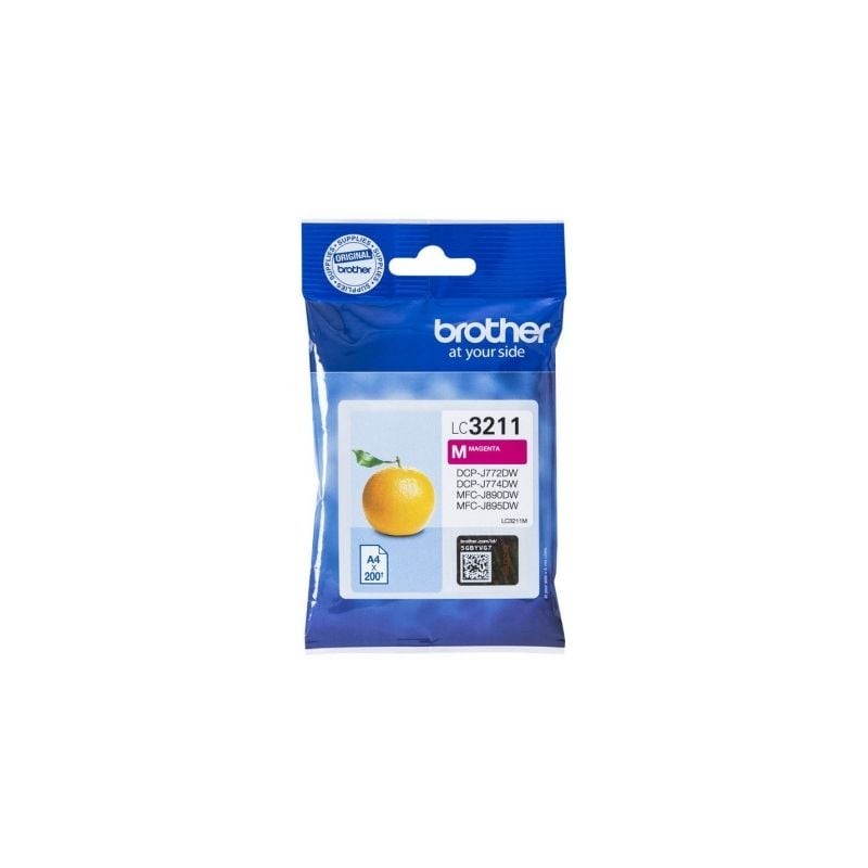 Cartucho de Tinta Original Brother LC-3211M- Magenta