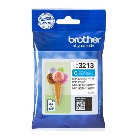 Cartucho de Tinta Original Brother LC-3213C- Cian