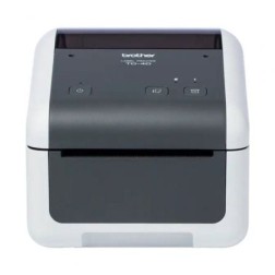 Impresora de Etiquetas y Tickets Brother TD-4210D- Térmica Directa- Ancho etiqueta 118mm- USB-RS-232C- Blanca y Negra