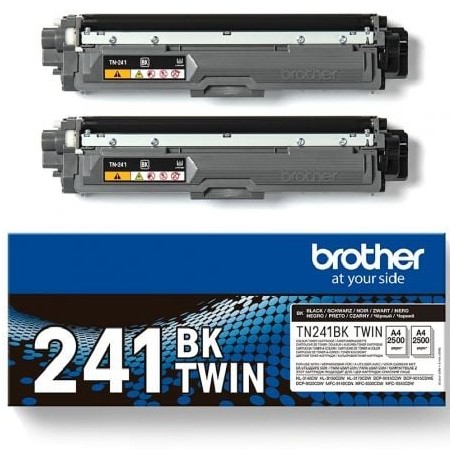 Tóner Original Brother TN241BKTWIN Multipack- 2x Negro