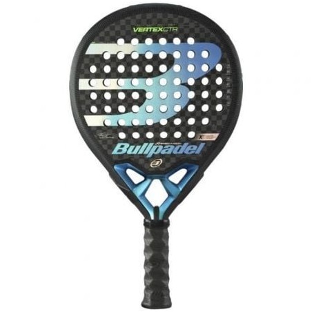 Pala de Pádel Bullpadel Vertex 02 Control Proline 2020 (Fede Chingotto)- Azul y Negra