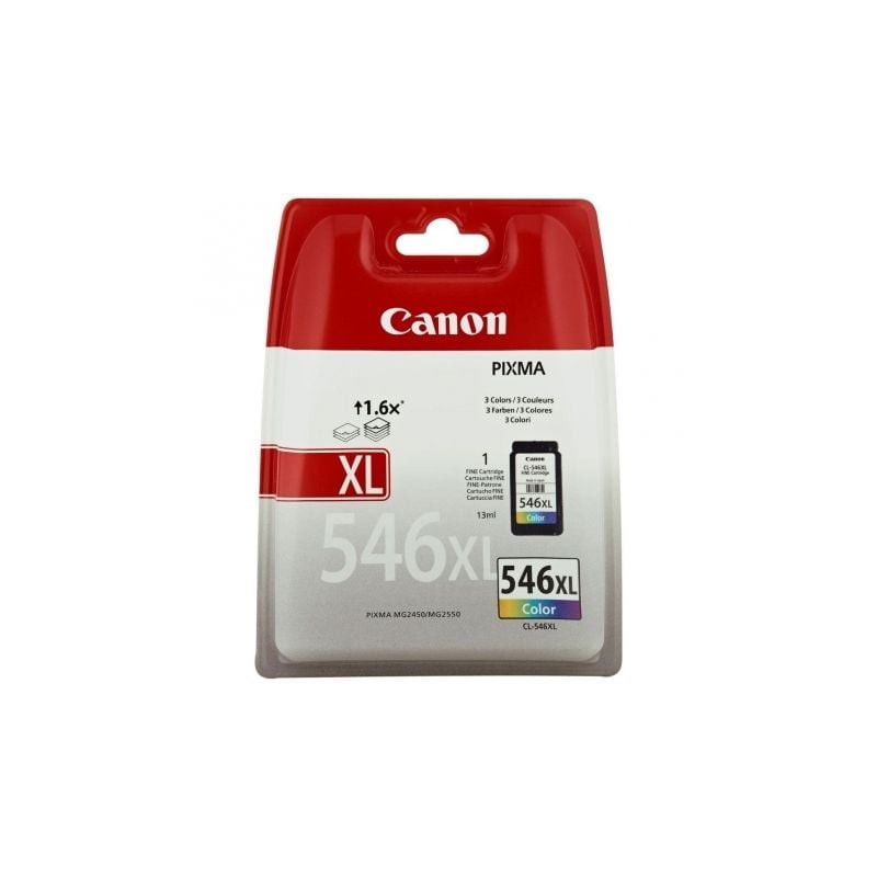 Cartucho de Tinta Original Canon CL-546XL Alta Capacidad- Tricolor