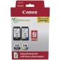 Cartucho de Tinta Original Canon PG-545 + CL-546 Multipack- Negro- Tricolor + Papel Fotográfico