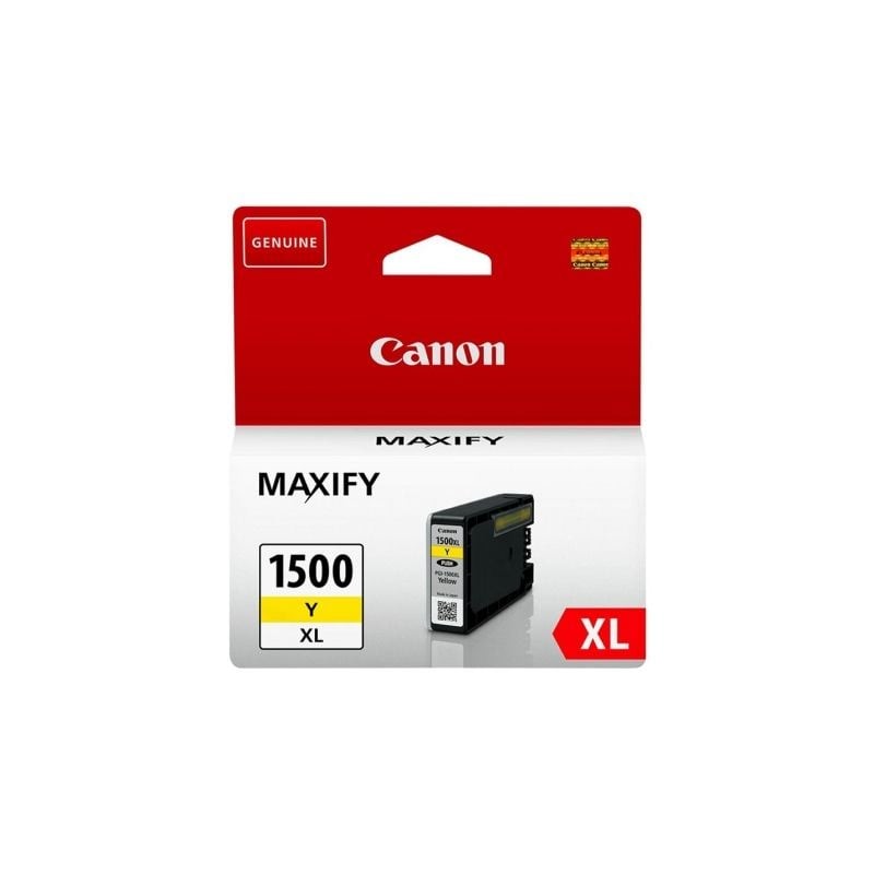 Cartucho de Tinta Original Canon PGI-1500XL Alta Capacidad- Amarillo