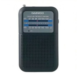 Radio Portátil Daewoo DW1008- Negra