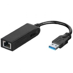 Adaptador USB 3-0 - RJ45 D-Link DUB-1312- 1000Mbps