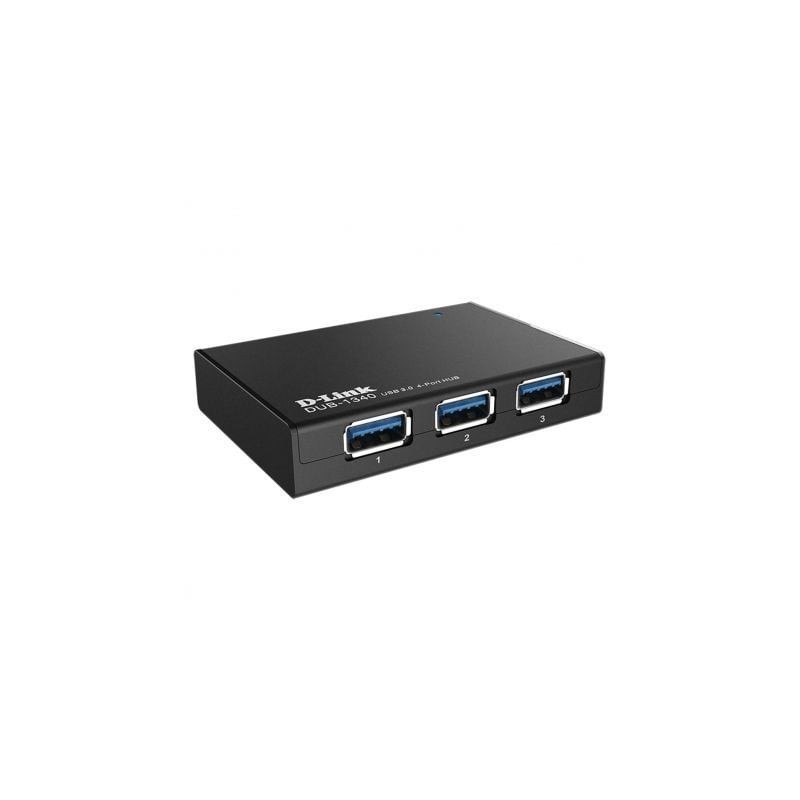 Hub USB 3-0 con Alimentación Externa D-Link DUB-1340- 4xUSB